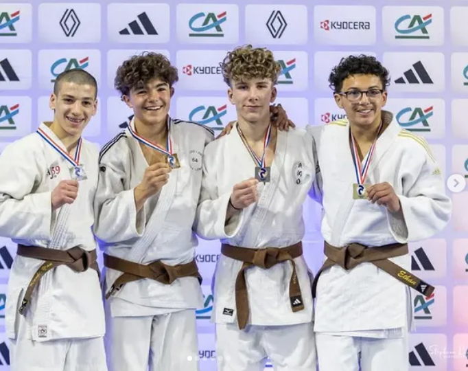 Lire la suite à propos de l’article Mars 2025 – Iban Giaume devient le premier champion de France masculin de l’histoire du club (en minime -60kg)